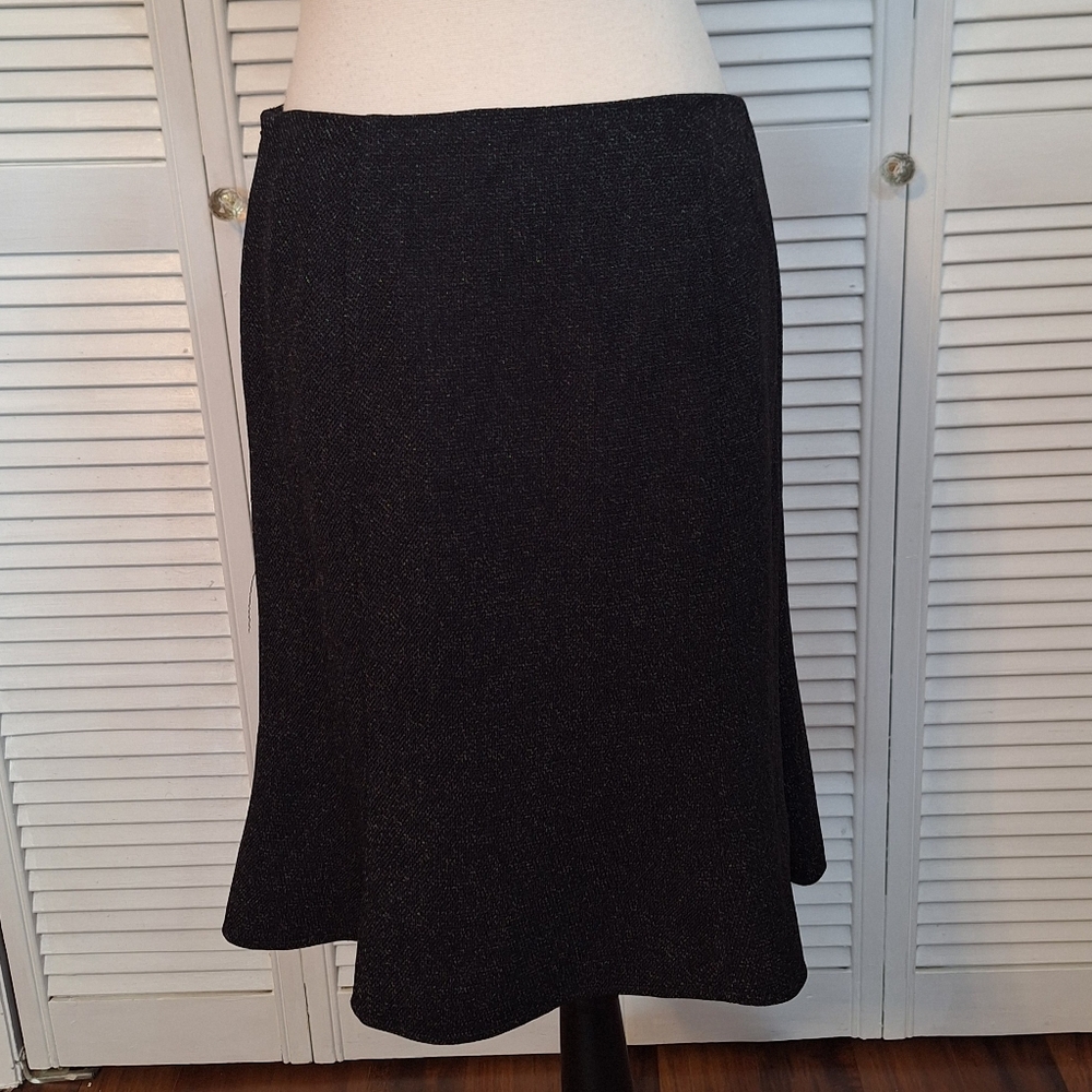 White house black market vtg marbled skirt sz 6 *K - Picture 4 of 6